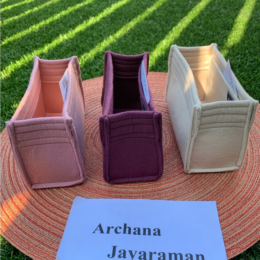Samorga 2mm felt inserts for Chanel mini square flap